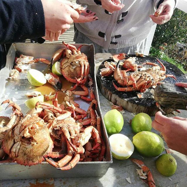 Hosteria La Casa Del Mar Bahía Mansa Kültér fotó